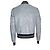 Balmain, bomber argento con lurex - vista 3
