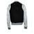 Giacca bomber nera e bianca Balmain Nero Bianco - vista 2