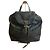 PRADA Back pack Medium Black Leather Re-Nylon Tessuto B3819   Nylon vintage 90s