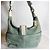 borsa a mano in camoscio coach Y2K borsa hobo Hampton borsa a spalla donna anni 2000 autentica Blu chiaro - vista 2