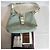borsa a mano in camoscio coach Y2K borsa hobo Hampton borsa a spalla donna anni 2000 autentica Blu chiaro - vista 4
