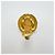 Vintage vergoldete Clip-Ohrringe von Chanel Golden - Ansicht 3