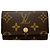 Estuche para llaves Monogram Louis Vuitton Castaño
