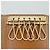 Estuche para llaves Monogram Louis Vuitton Castaño - vista 16