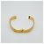 Bracciale in oro Louis Vuitton D'oro - vista 5