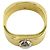 Goldplattierter Bandring von Louis Vuitton Golden - Ansicht 2