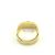 Goldplattierter Bandring von Louis Vuitton Golden - Ansicht 4