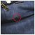 Tote Prada Canapa Denim Tragetasche Blau - Ansicht 12
