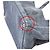 Tote Prada Canapa Denim Tragetasche Blau - Ansicht 8