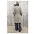 Abrigo Burberry de tweed beige y verde - vista 3