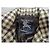 Abrigo Burberry de tweed beige y verde - vista 4