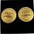 Chanel Vintage Kreis Gold Clip Ohrringe Golden - Ansicht 2