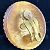 Chanel Vintage Kreis Gold Clip Ohrringe Golden - Ansicht 5