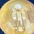 Chanel Vintage Kreis Gold Clip Ohrringe Golden - Ansicht 9
