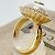 Anello Gucci Effetto Catena Oro D'oro - vista 5