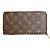 Louis Vuitton Monogram Langbörse Braun - Ansicht 2