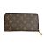 Louis Vuitton Monogram Langbörse Braun - Ansicht 2
