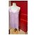 Vestido Isabel Marant Etoile de voile de algodón malva - vista 9
