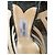 Jimmy Choo Glenys Sandalen aus blauem Pythonleder - Ansicht 4