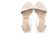 Sandali con tacco Nearlynude Stuart Weitzman in pelle nuda e grigia Marrone Carne - vista 10