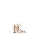 Sandali con tacco Nearlynude Stuart Weitzman in pelle nuda e grigia Marrone Carne - vista 11