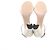 Sandali con tacco Nearlynude Stuart Weitzman in pelle nuda e grigia Marrone Carne - vista 13