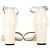 Sandali con tacco Nearlynude Stuart Weitzman in pelle nuda e grigia Marrone Carne - vista 5