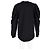 Marques Almeida Bischofärmeliges Sweatshirt aus schwarzer Baumwolle - Ansicht 6