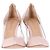 Pumps Plexi 85 PVC Gianvito Rossi in pelle rosa Marrone - vista 2