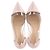 Pumps Plexi 85 PVC Gianvito Rossi in pelle rosa Marrone - vista 3
