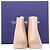 Botines de tacón bloque Stuart Weitzman en cuero nude Castaño Carne - vista 6