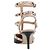 Valentino Garavani Pompes Cage Valentino Rockstud 65Mm Noires - vue 3