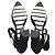 Pumps con cinturino alla caviglia Louis Vuitton in suede nero - vista 6