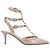 Valentino Garavani Valentino Rockstud 65Mm Nude Marrone Carne - vista 6