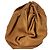 Bottega Veneta The Pouch Clutch Marrone - vista 5
