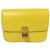 Céline Celine Classic Box Medio Pelle di Vitello Gialla Giallo - vista 3
