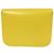 Céline Celine Classic Box Medio Pelle di Vitello Gialla Giallo - vista 4