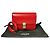 Céline Celine Classic Box Medio Pelle di Vitello Rossa Rosso
