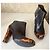 Stivaletti Gucci in pelle nera Nero - vista 12