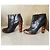 Stivaletti Gucci in pelle nera Nero - vista 4