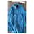 Camicia Versace in cotone blu  - vista 2