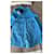 Camicia Versace in cotone blu  - vista 5