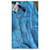 Camicia Versace in cotone blu  - vista 9