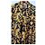 Camicia Versace in seta nera con stampa barocca Nero - vista 2