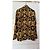 Camicia Versace in seta nera con stampa barocca Nero - vista 3