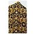 Camicia Versace in seta nera con stampa barocca Nero - vista 4