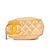Chanel Cambon Line Leather Pen Case Beige Orange