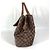 Borsa Tote Damier Ascot di Louis Vuitton Marrone - vista 3