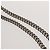 CHANEL Matelasse Chain Shoulder Bag Silk Black Silver CC Auth 120924 Silvery - view 8