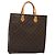 LOUIS VUITTON Borsa Sac Plat Monogram M51140 LV Auth am8350 Monogramma